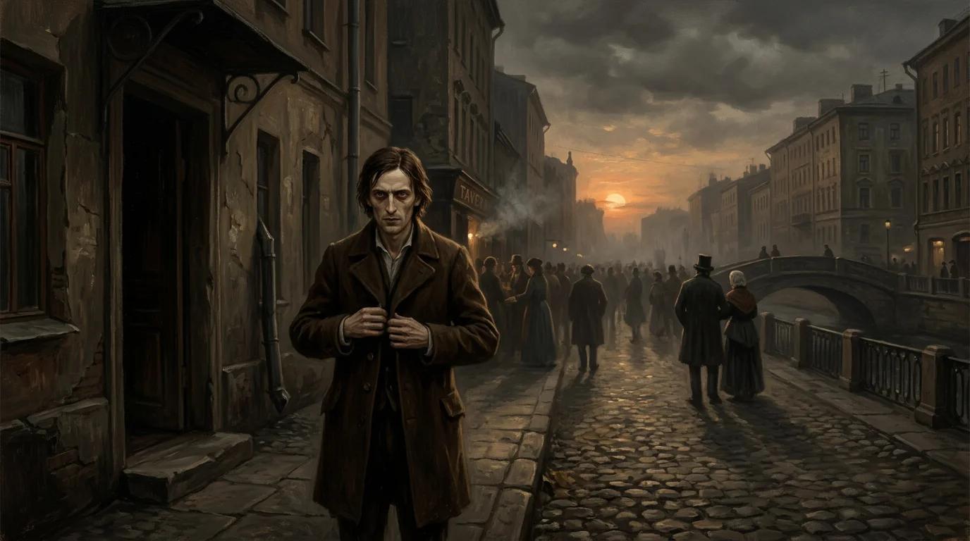 Illustration inspired by Crime and Punishment
