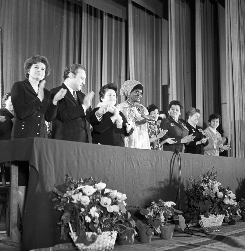 A March 8 celebration at Patrice Lumumba University (now RUDN), Soviet era. Photo: Vitaly Karpov / RIA Novosti