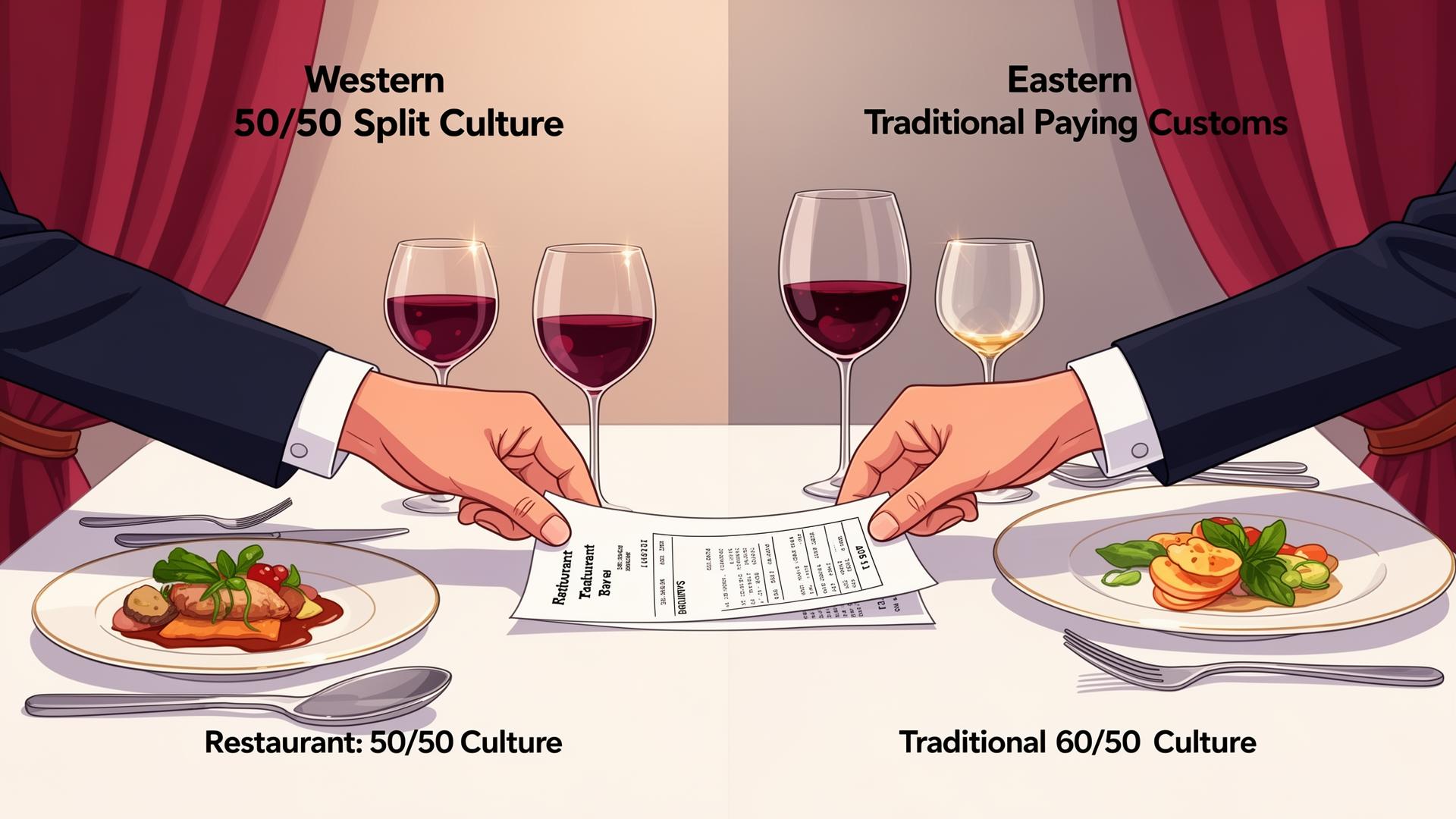 Dating bill culture: 50/50 split vs traditional approach